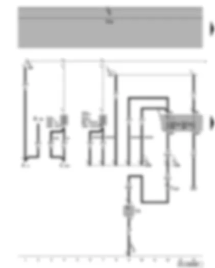 Wiring Diagram  VW GOLF PLUS 2008 - Fuses SA1 - SA5 - SA6 - SC49 - SC58 - 12 V socket
