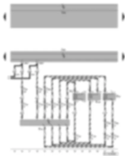 Wiring Diagram  VW GOLF PLUS 2008 - Front left loudspeaker - left frequency switch