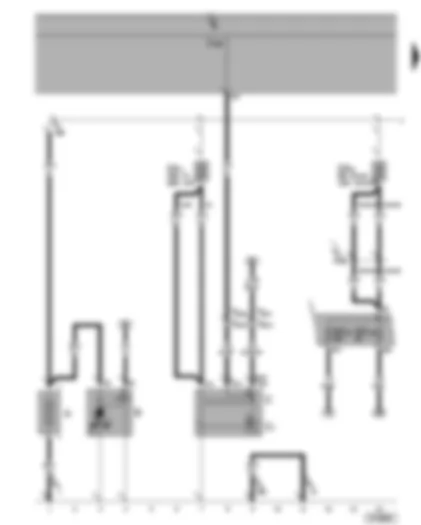 Wiring Diagram  VW GOLF PLUS 2006 - Battery - alternator - starter