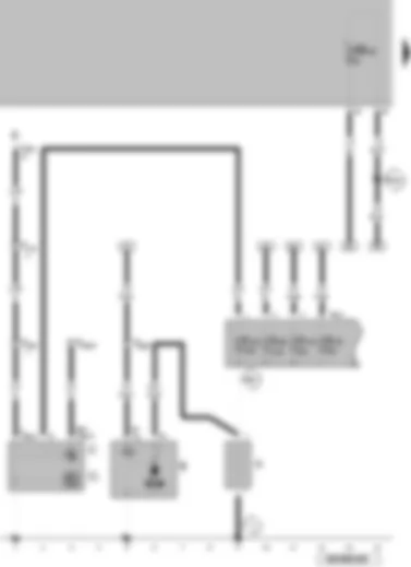 Wiring Diagram  VW GOLF SPORTSVAN 2015 - Battery - starter - alternator - voltage regulator