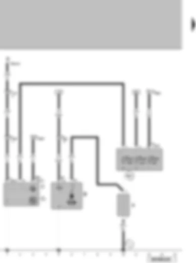 Wiring Diagram  VW GOLF SPORTSVAN 2015 - Battery - starter - alternator - fuses on fuse holder/battery