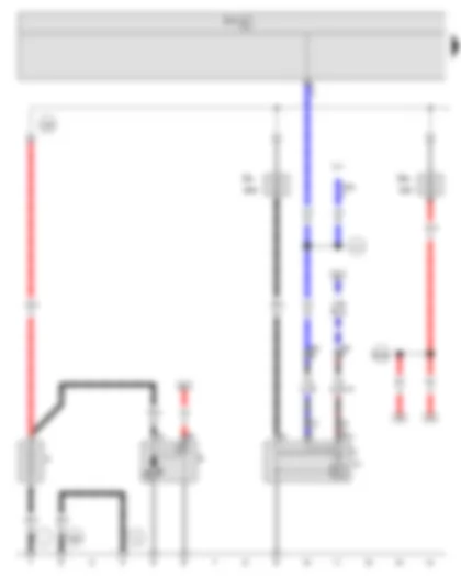 Wiring Diagram VW GOLF VARIANT 2009 - Battery - Starter - Alternator - Onboard supply control unit Wiring Diagram VW GOLF VARIANT 2009 - Battery - Starter - Alternator - Onboard supply control unit