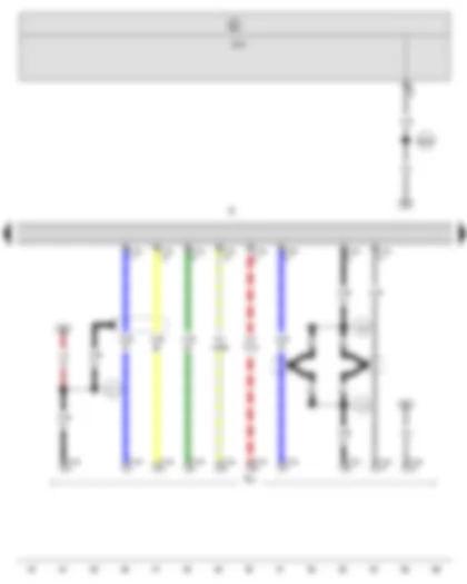 Wiring Diagram  VW GOLF VARIANT 2009 - Radio