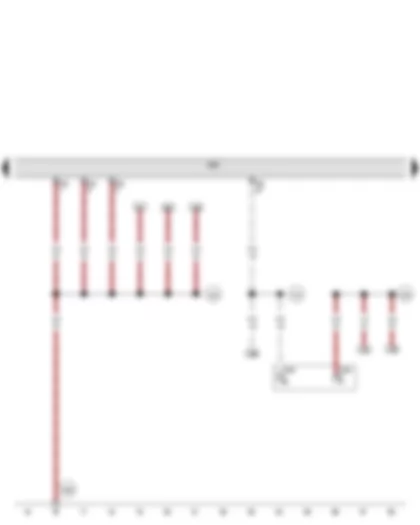 Wiring Diagram  VW GOLF VARIANT 2009 - Special vehicle control unit