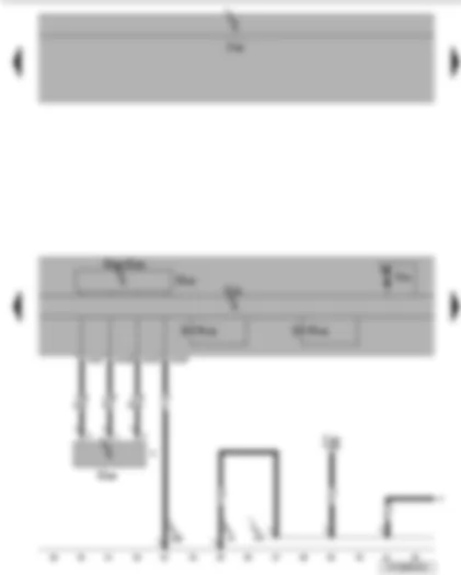 Wiring Diagram  VW GOLF VARIANT 2010 - ESP sensor unit - vacuum sender - ABS control unit - rear right ABS outlet valve - rear left ABS outlet valve - ABS hydraulic pump