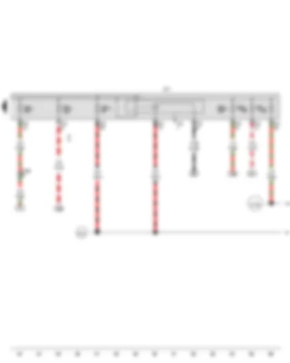 Wiring Diagram  VW GOLF VARIANT 2012 - Main relay