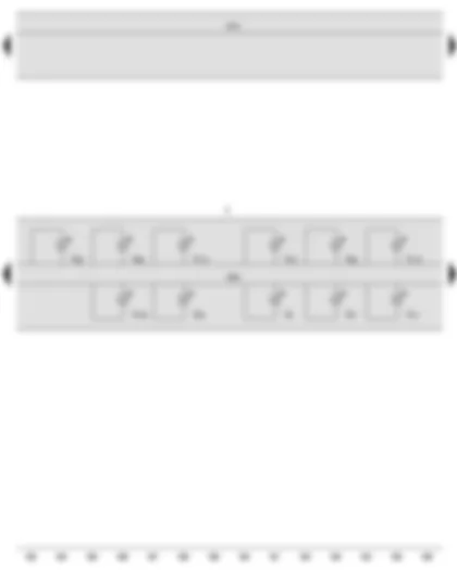 Wiring Diagram  VW GOLF VARIANT 2011 - Onboard supply control unit - Dash panel insert