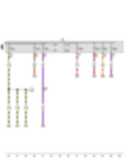 Wiring Diagram  VW GOLF VARIANT 2011 - Fuse holder B