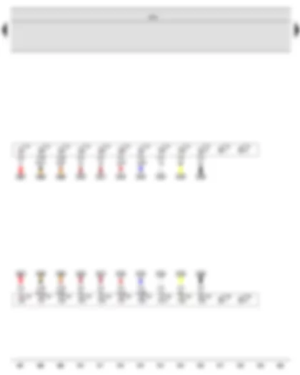 Wiring Diagram  VW GOLF VARIANT 2011 - Onboard supply control unit