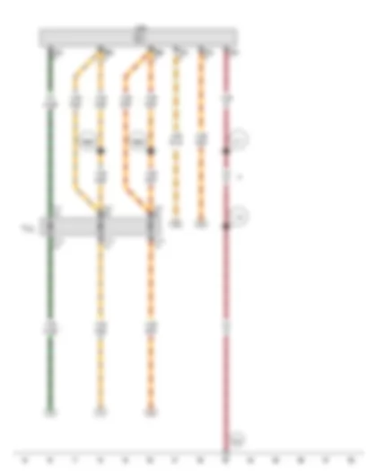 Wiring Diagram  VW GOLF VARIANT 2015 - Adaptive cruise control unit