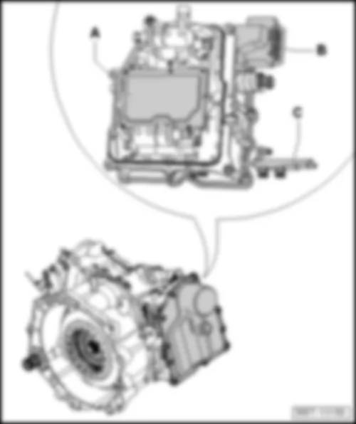 VW GOLF VARIANT 2010 Dual clutch gearbox 0AM (DSG)