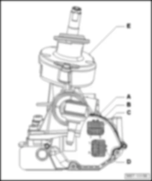 VW GOLF VARIANT 2014 Electromechanical power steering (generation 3)