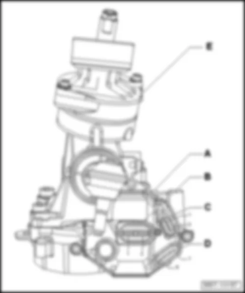 VW GOLF VARIANT 2014 Electromechanical power steering (generation 3)