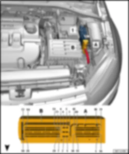 VW GOLF VARIANT 2015 Engine control unit J623
