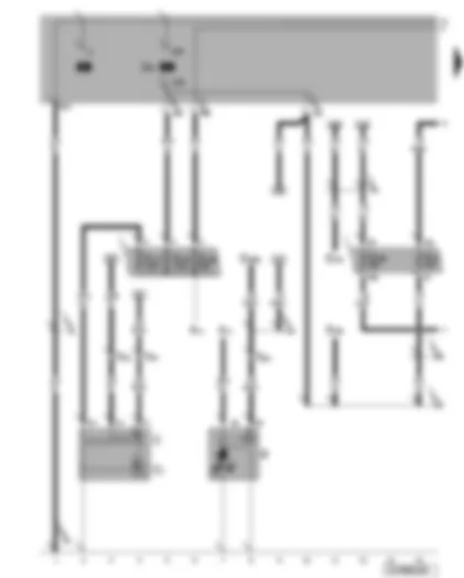 Wiring Diagram  VW GOLF 1999 - Alternator - starter