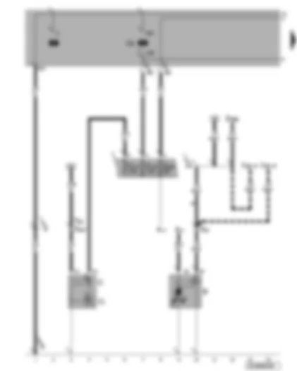 Wiring Diagram  VW GOLF 1999 - Alternator - starter