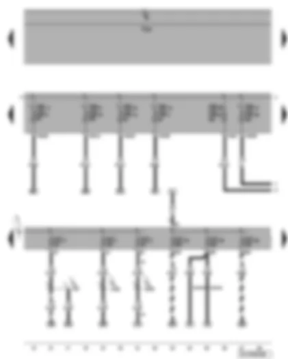 Электросхемa  VW GOLF 2006 - Предохранители