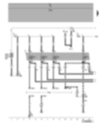 Wiring Diagram  VW GOLF 2006 - Fuses