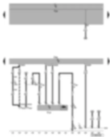 Wiring Diagram  VW GOLF 2006 - Engine control unit - intake manifold flap motor