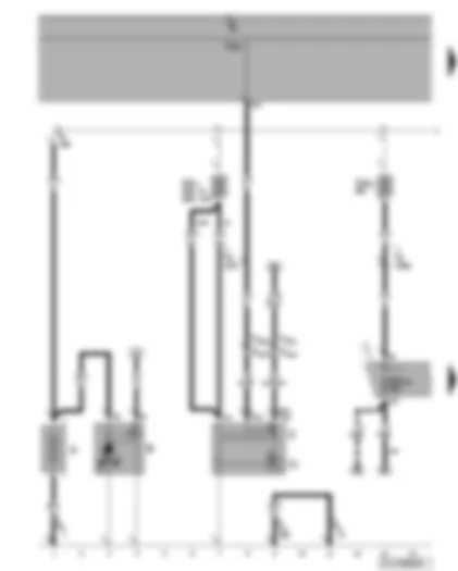 Wiring Diagram  VW GOLF 2007 - Battery - alternator - starter