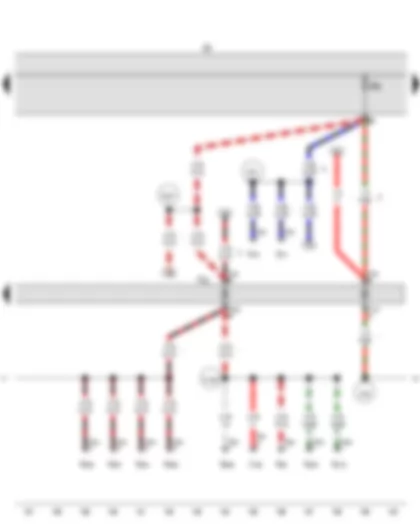 Wiring Diagram  VW GOLF 2014 - Fuse holder B