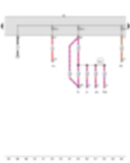 Wiring Diagram  VW GOLF 2014 - Fuse holder C