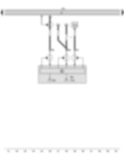 Wiring Diagram  VW GOLF 2011 - Control unit with display for radio and navigation - Radio - GPS aerial - Telephone aerial - Remote control receiver for auxiliary coolant heater - Auxiliary heater aerial