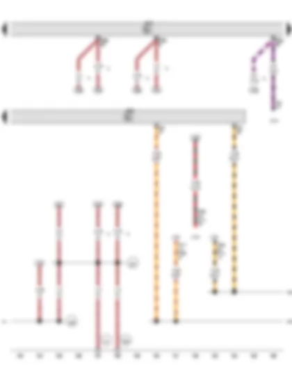 Wiring Diagram  VW GOLF 2013 - Engine control unit