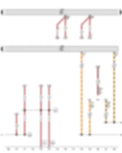 Wiring Diagram  VW GOLF 2013 - Engine control unit