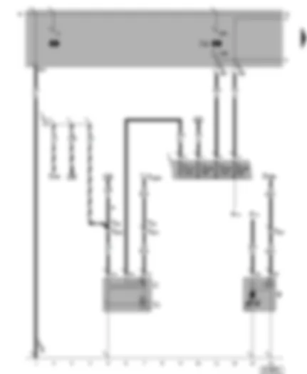 Wiring Diagram  VW GOLF 1998 - Alternator - starter