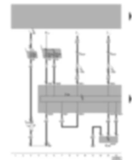 Wiring Diagram  VW GOLF 2001 - ABS control unit with EDL - brake light switch - longitudinal acceleration sender