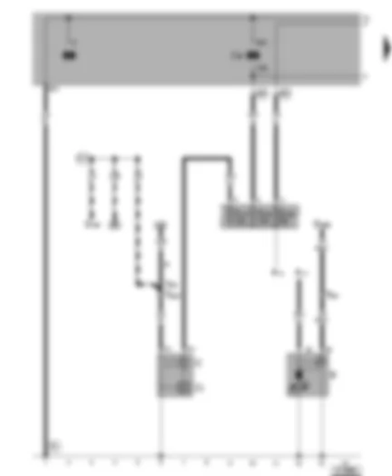 Wiring Diagram  VW GOLF 1998 - Alternator - starter