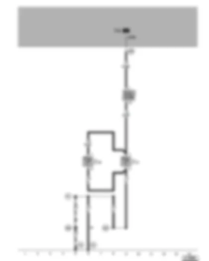 Wiring Diagram  VW GOLF 2005 - Heated washer jets