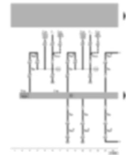 Wiring Diagram  VW GOLF 2006 - Four-wheel drive control unit - haldex coupling pump