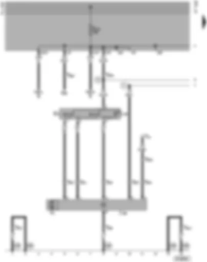 Wiring Diagram  VW GOLF 1996 - Electric sliding sunroof