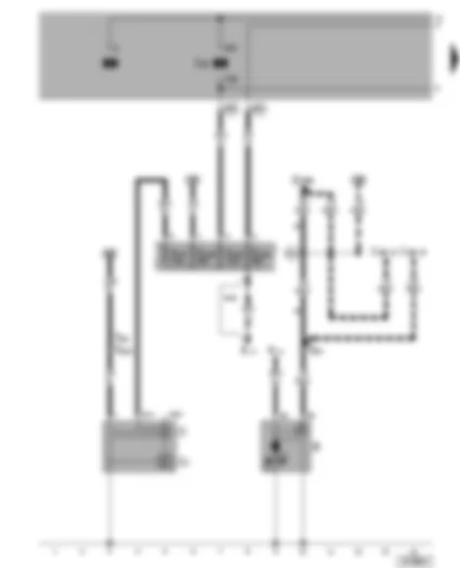 Wiring Diagram  VW GOLF 2001 - Alternator - starter