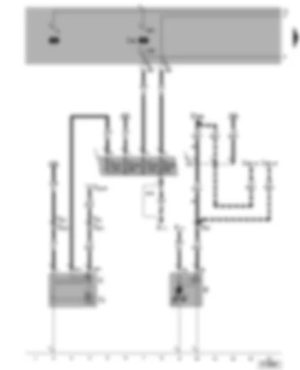 Wiring Diagram  VW GOLF 2001 - Alternator - starter
