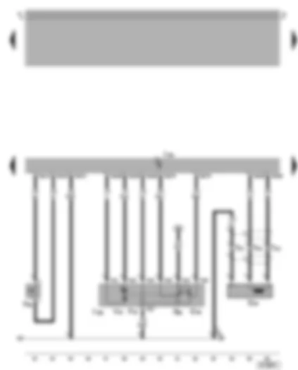 Wiring Diagram  VW GOLF 2005 - Simos control unit - ignition system
