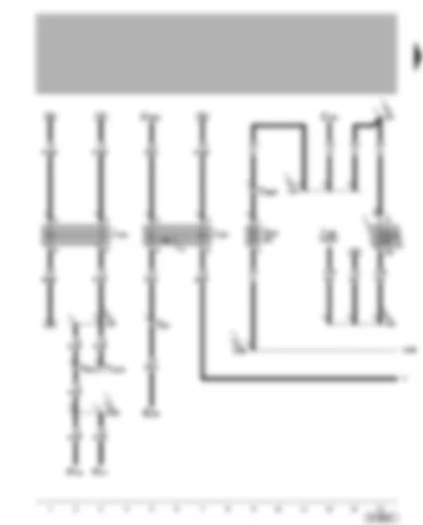 Wiring Diagram  VW GOLF 2006 - Starter motor relay - reversing light relay