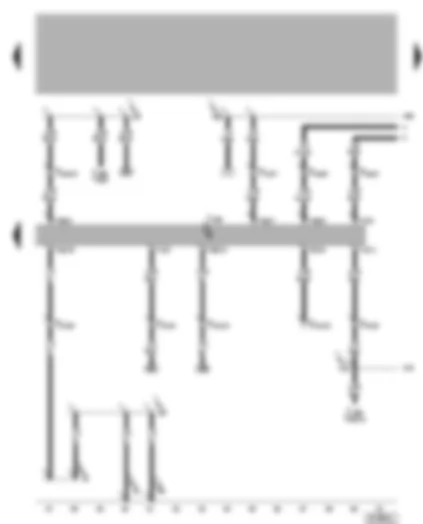Wiring Diagram  VW GOLF 2006 - Climatronic control unit