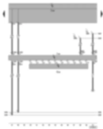 Wiring Diagram  VW GOLF 2005 - Steering column electronics control unit - steering angle sender