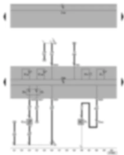 Wiring Diagram  VW GOLF 2004 - Dash panel insert - fuel gauge - coolant shortage indicator sender - coolant temperature gauge - oil pressure switch - oil pressure warning lamp - warning buzzer