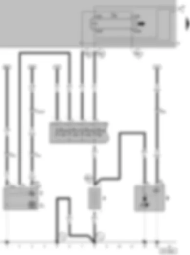 Wiring Diagram  VW GOLF 2006 - Battery - Starter - Generator - Voltage Regulator - Load Reduction