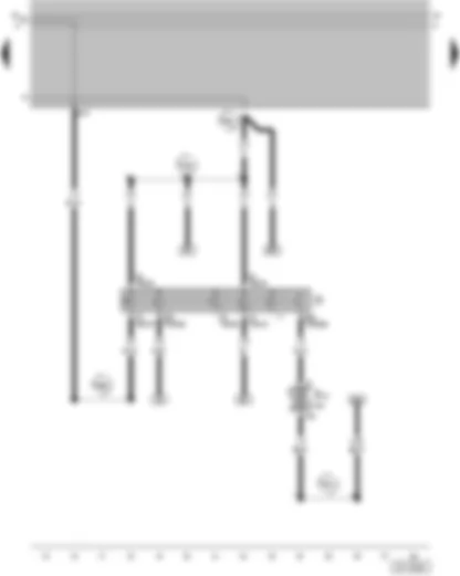 Wiring Diagram  VW GOLF 2002 - Ignition/Starter Switch