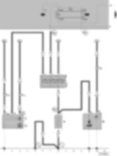 Wiring Diagram  VW GOLF 2006 - Battery - Starter - Generator (GEN) - Voltage Regulator (VR) - Load Reduction Relay