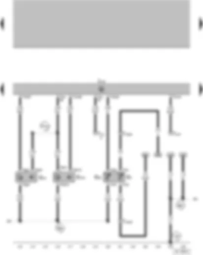 Wiring Diagram  VW GOLF 2014 - Engine Coolant Temperature (ECT) Sensor - Camshaft Position (CMP) Sensor - Engine Coolant Temperature (ECT) Sensor - Camshaft Position (CMP) Sensor 2 - Motronic Engine Control Module