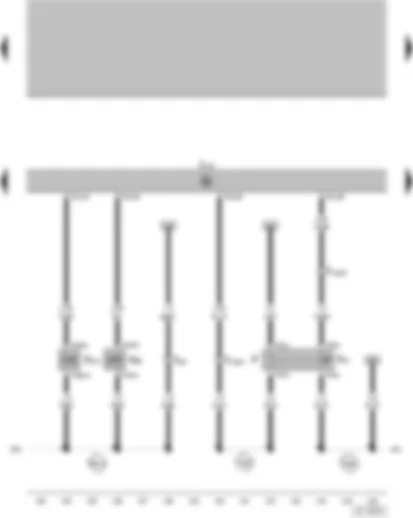 Wiring Diagram  VW GOLF 2014 - Brake Light Switch - Brake Pedal Switch - Motronic Engine Control Module - Evaporative Emission (EVAP) Canister Purge Regulator Valve - Secondary Air Injection (AIR) Solenoid Valve