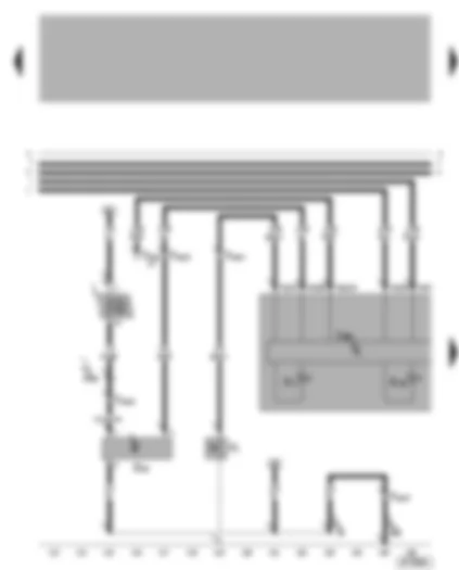 Wiring Diagram  VW GOLF 2012 - Dash panel insert - oil pressure warning - speedometer sender - coolant temperature/coolant shortage warning lamp