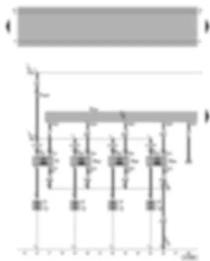 Wiring Diagram  VW GOLF 2006 - Ignition system