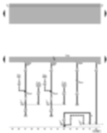 Wiring Diagram  VW GOLF 2014 - Motronic control unit
